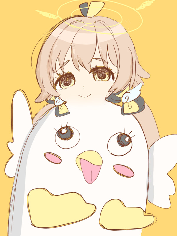 ペロロに精気を吸われるヒフミ