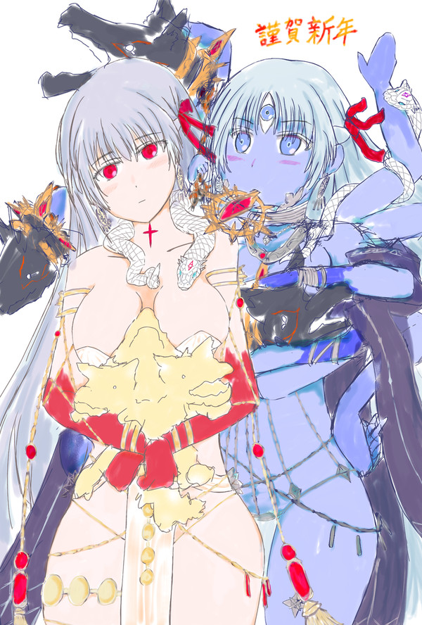 Fate/Grand orderドゥルガーとカーリーとケルベロス