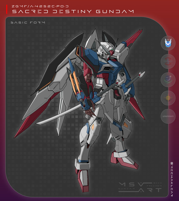 ZGMF/A-42S2C-PO-D セイクレッドデスティニー