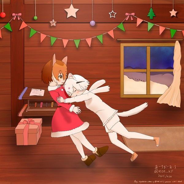 むにゃ……サンタさんつかまえたわよ！