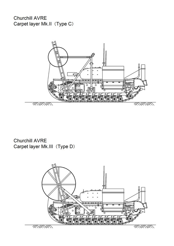 Churchill AVRE Carpet Layer