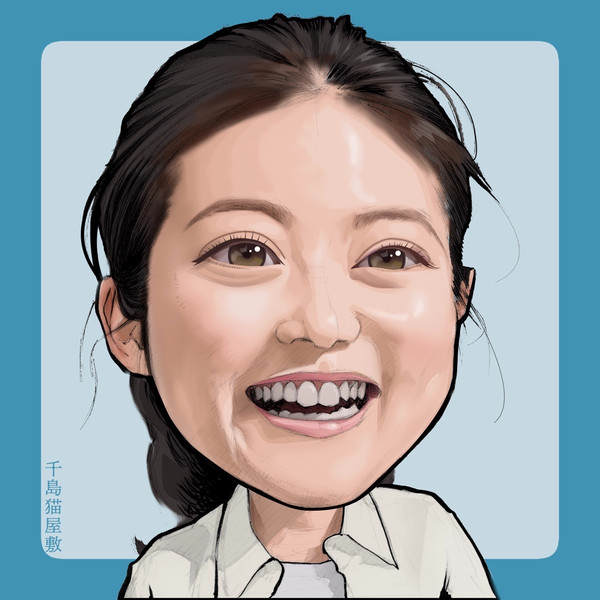 今田美桜 似顔絵