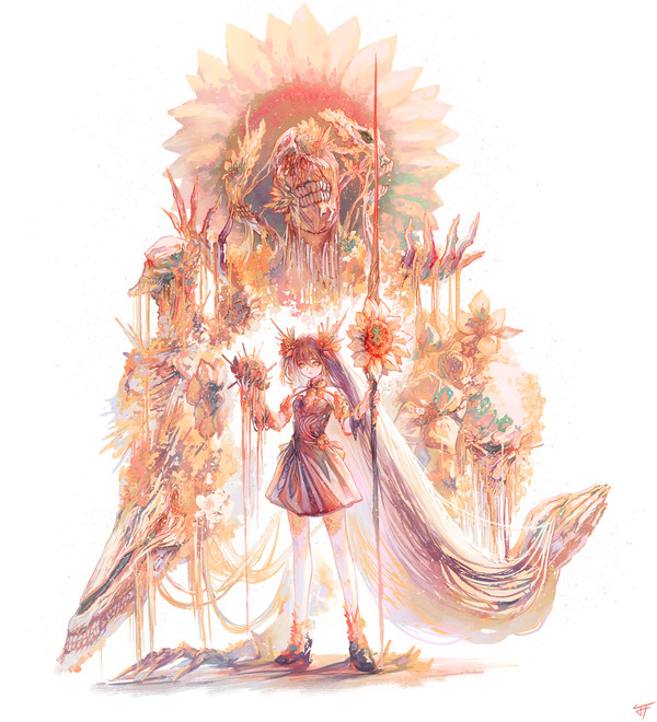花