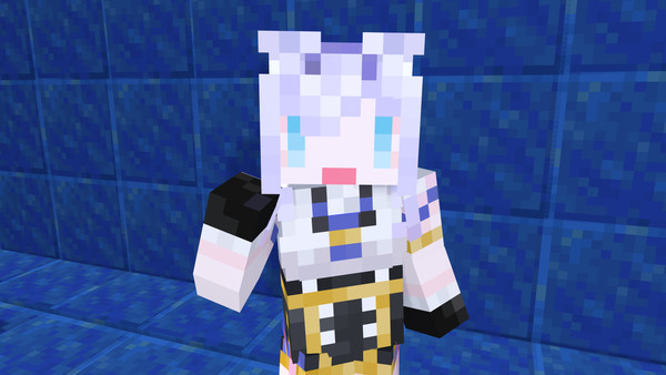 白雪みしろさん　Minecraftスキン!（オリジナル）