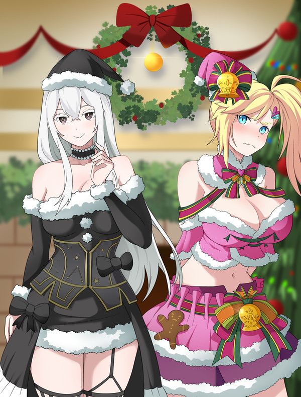 Under the Mistletoe. (Meowdeer)