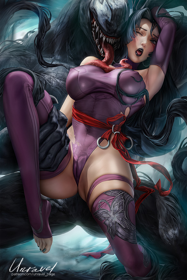 Psylocke & Venom 😈
