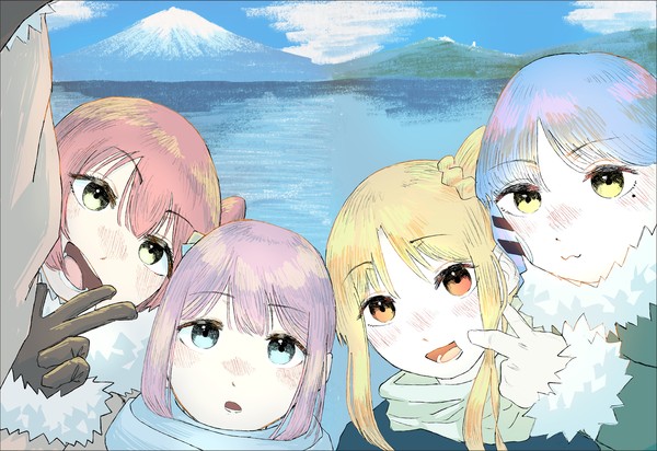【表紙】結束バンド、キャンプへ行く。