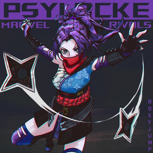 psy psylocke fanart