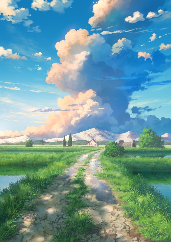 旅立ちの朝は雨上がりの匂いがした - 1/1