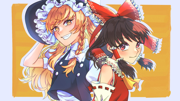 霊夢と魔理沙