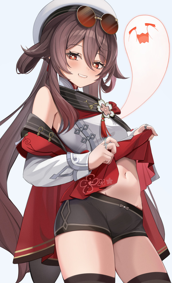 「スパッツでした〜!」