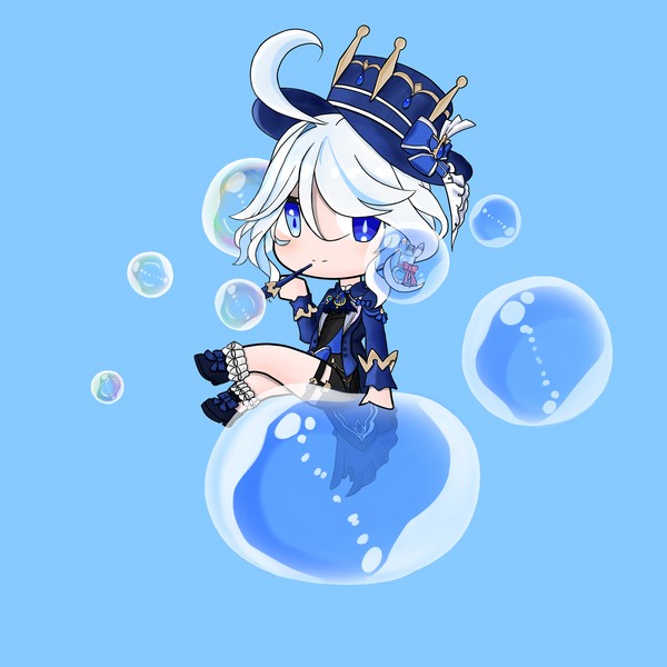 フリーナ×シャボン玉