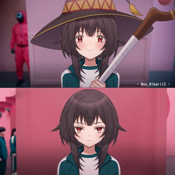 Megumin x SquidGame