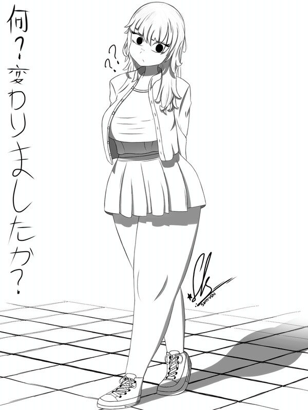 girl proportion high body :D