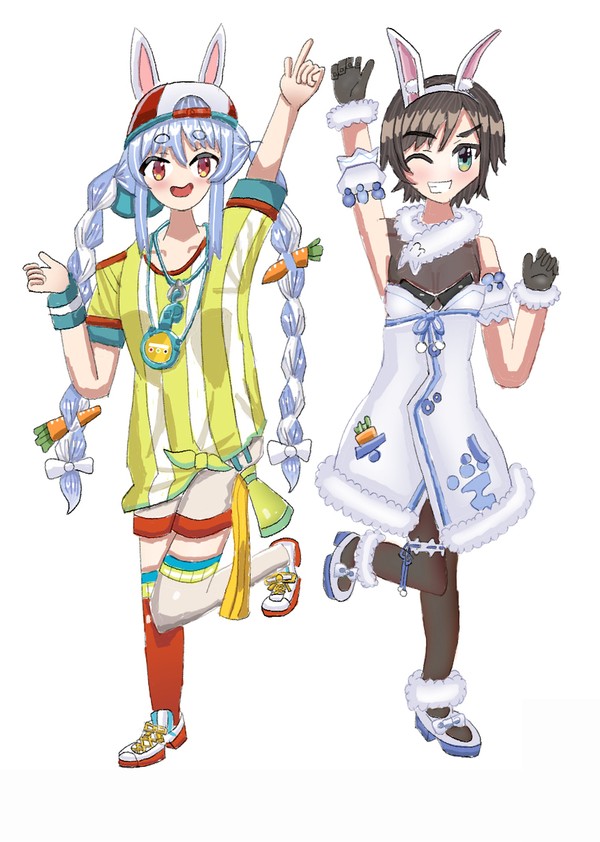 Pekora x Subaru Swap Outfit