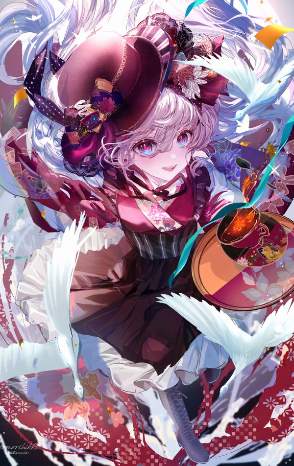 新年のお祝い🌸和風菊花茶の妖精 - 1/2