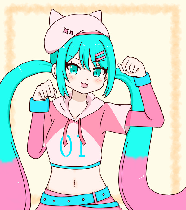 フォートナイト ネコミクさん