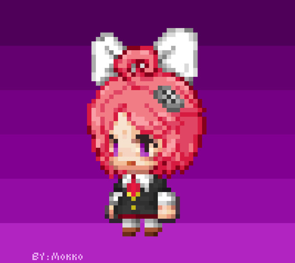 Akira M. in Guardian Tales style