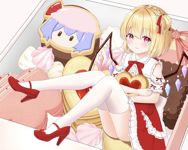 クッキー缶とフランちゃん