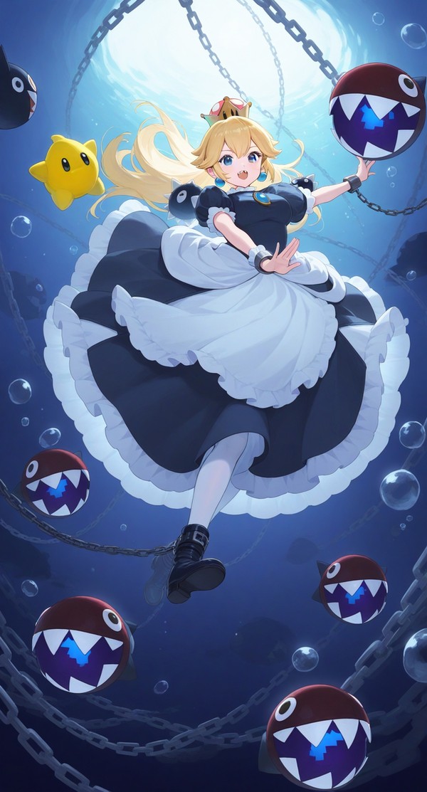 Princess and Chain Chomp