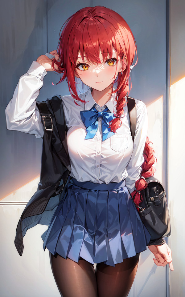 赤毛の女子高生