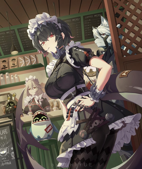 【维多利亚家政组的咖啡厅】艾莲为你服务