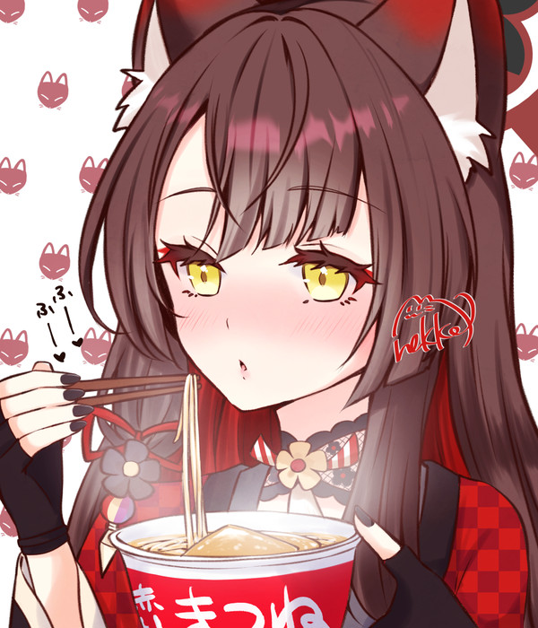 ファミマコラボワカモちゃん🦊