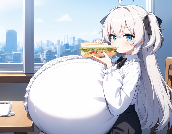 お嬢様の朝・サンドイッチ