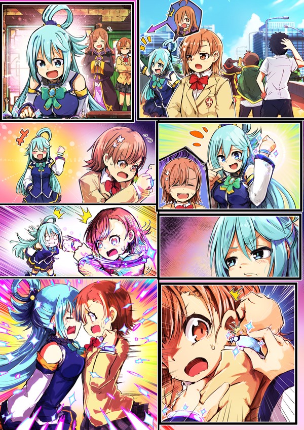 (リクエスト)御坂美琴Xアクア融合