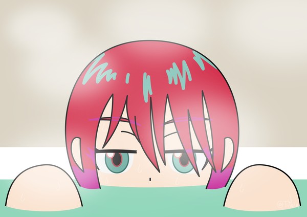 風呂ジト目マチュ
