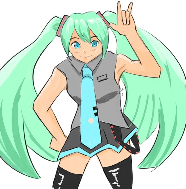 Practice on Hatsune Miku