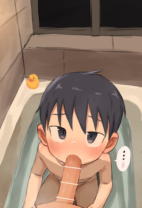 弟とお風呂♡