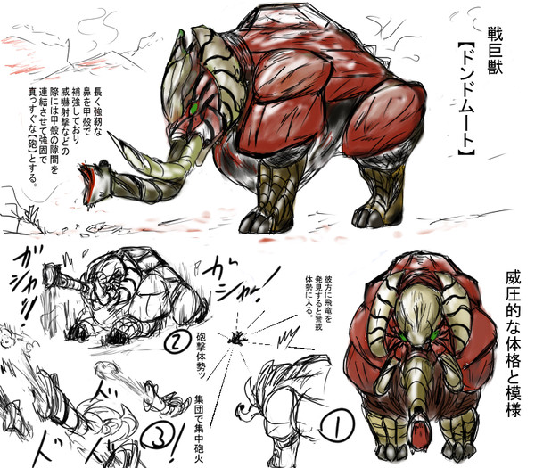 戦巨獣　ドンドムート