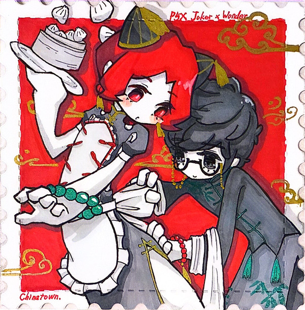【p5x波万】新春快乐