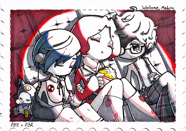 【P5X x P3R】联动在即～