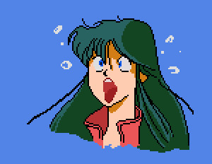 【ドット絵】 タイムギャル・レイカ
