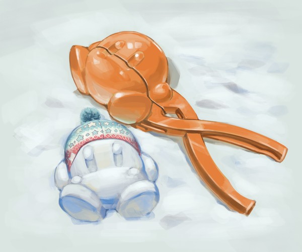 Waddle-Dee Shaped Snowball Maker