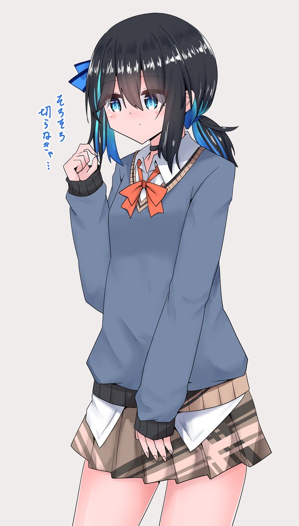 髪が伸びてきたモカちゃん