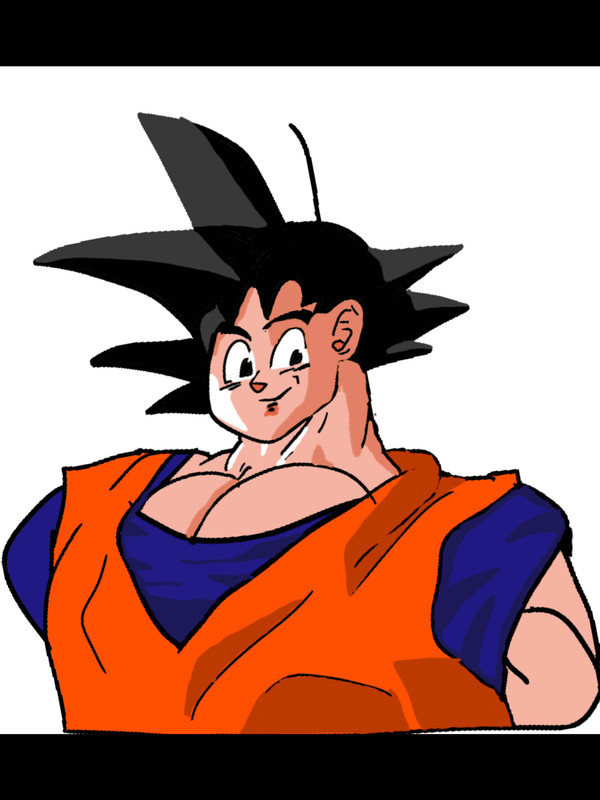Goku Sketch Digital