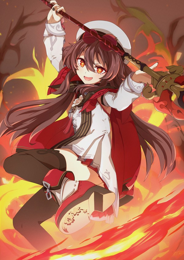 残雪に咲く紅
