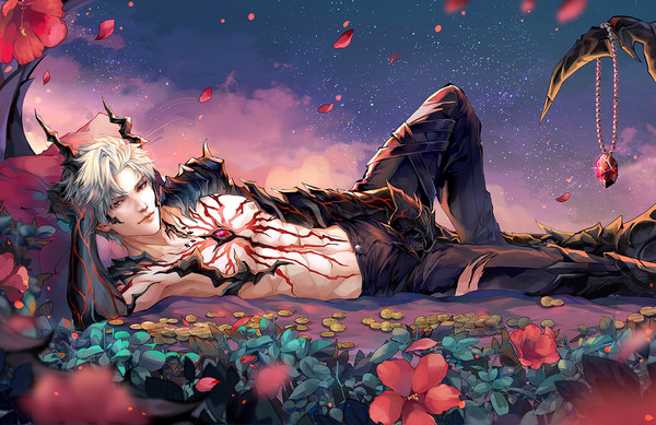 Dragon Sylus Body pillow fan art