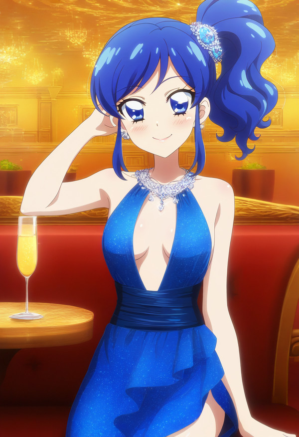 アイカツ! 霧矢あおい カクテルドレス