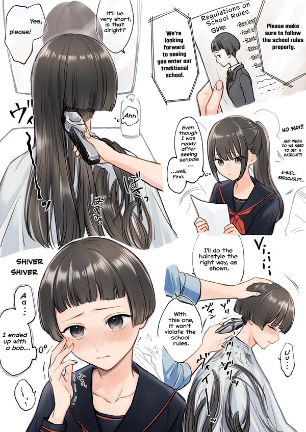 ENG | Ponytail ✂️ Okappa