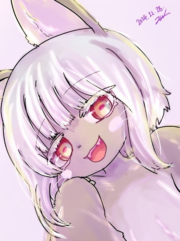 ふわふわナナチ描いてみた