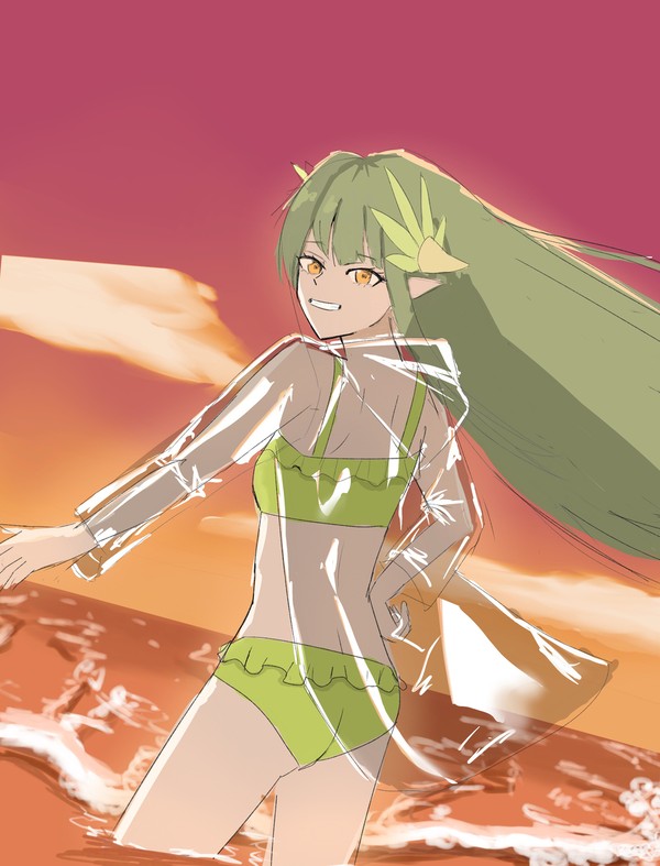At the sea
