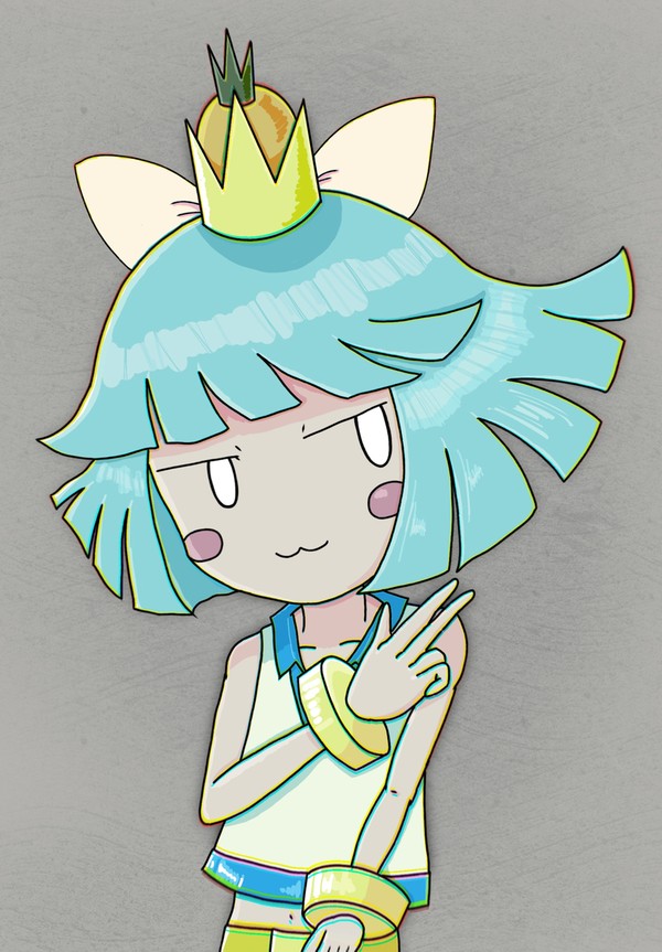 『パイぞうくんとパイン姫』一枚絵(計5+1枚)