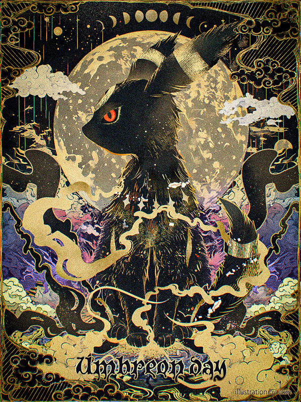 🌙ブラッキーの日/Umbreon day🌙
