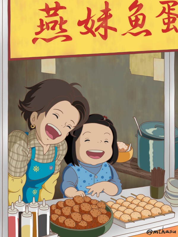 トワイライト・ウォリアーズの燕芬ねえさんと魚蛋妹ちゃん