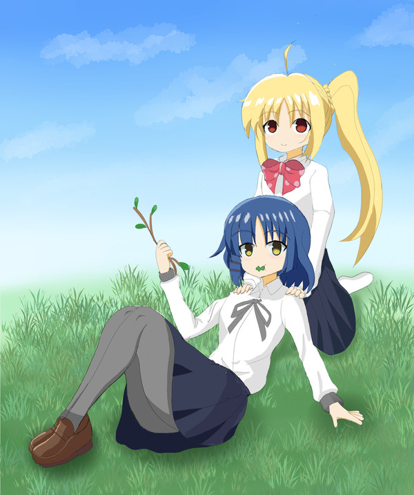 リョウと草と虹夏