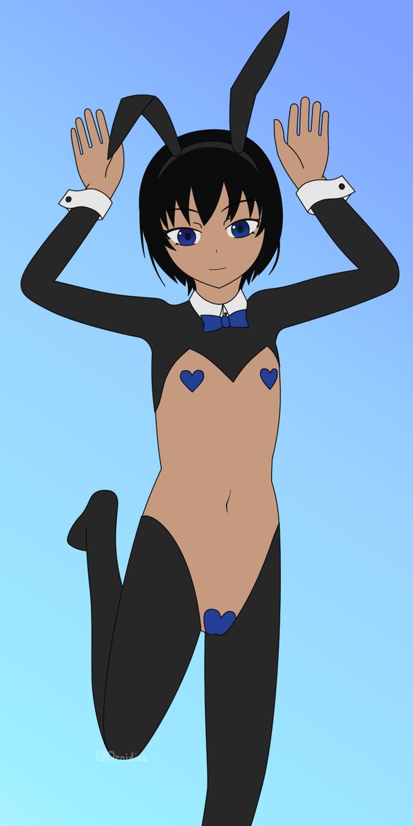 逆バニーTilui娘さん